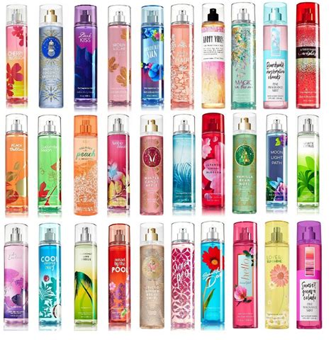 perfume scents bath and body works|all bath and body works scents ever made.